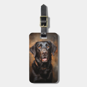 Chocolate Labrador Retriever Bagagebricka
