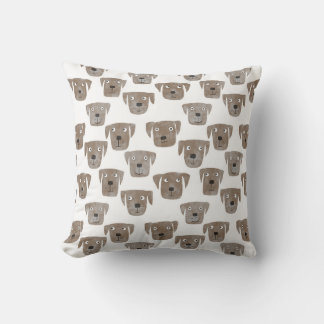 Chocolate Labrador Retriever Cute Kudde
