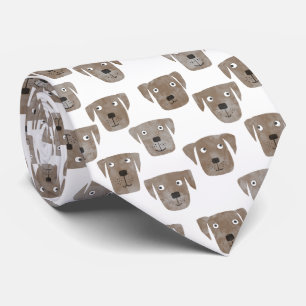 Chocolate Labrador Retriever Hund Cute Mönster Slips