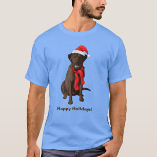Chocolate Labrador Retriever Jul Hund T Shirt