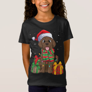 Chocolate Labrador Retriever jul Julafton Lab Do T Shirt