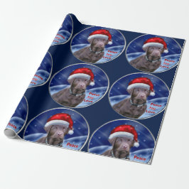 Chocolate Labrador Retriever jul Presentpapper