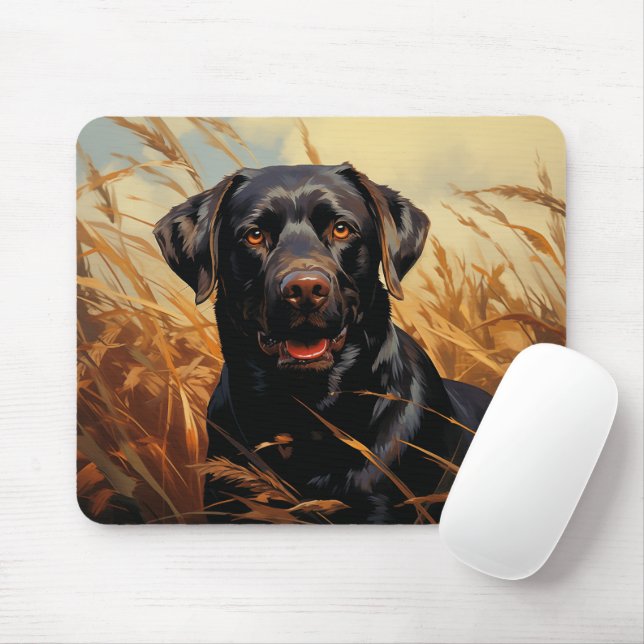 Chocolate Labrador Retriever Musmatta (Med mus)
