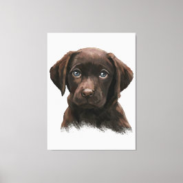 Chocolate Labrador Retriever Tote Bag Canvastryck