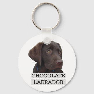 Chocolate Labrador Unik design! Nyckelring