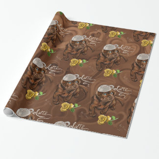Chocolate Latte Lab Presentpapper