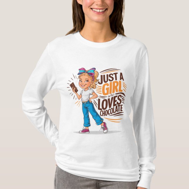 Chocolate Loveriya T Shirt (Framsida)