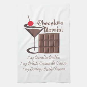 Chocolate Martini Kökshandduk