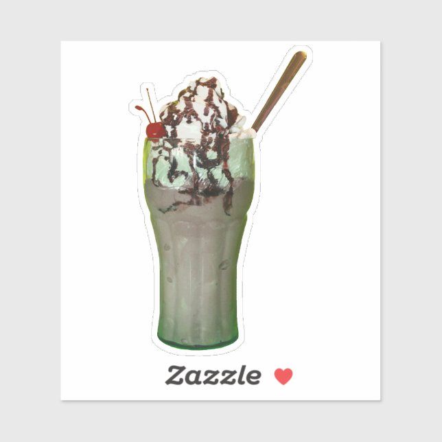 Chocolate Milkshake Klistermärken (Ark)
