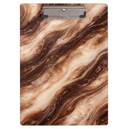 Chocolate Milkshake Marble Texture