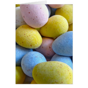 Chocolate Mini Eggs Hälsningskort