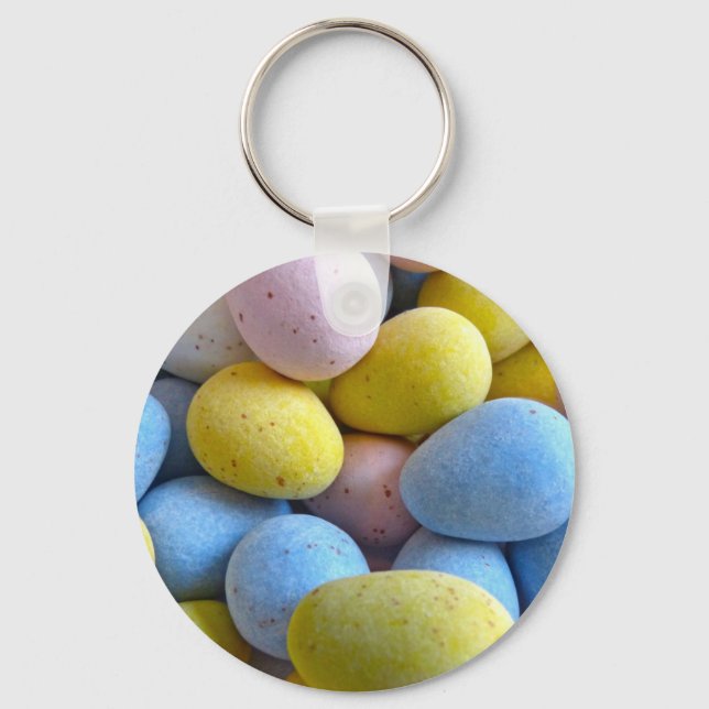 Chocolate Mini Eggs Nyckelring (Framsida)