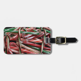 Chocolate Mint-Polkagrisar Helgdag Festive Bagagebricka