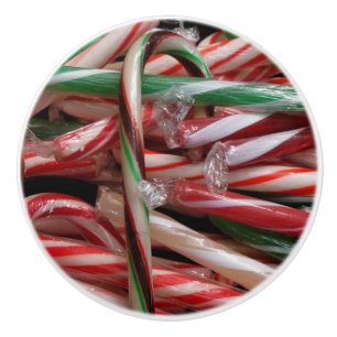 Chocolate Mint-Polkagrisar Helgdag Festive Knopp