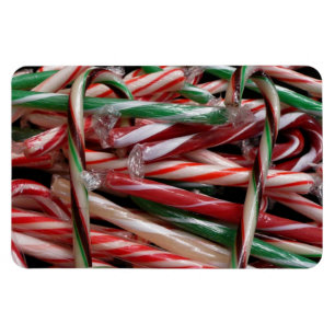 Chocolate Mint-Polkagrisar Helgdag Festive Magnet