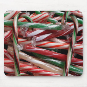 Chocolate Mint-Polkagrisar Helgdag Festive Musmatta