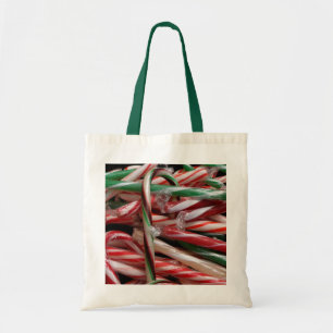 Chocolate Mint-Polkagrisar Helgdag Festive Tygkasse