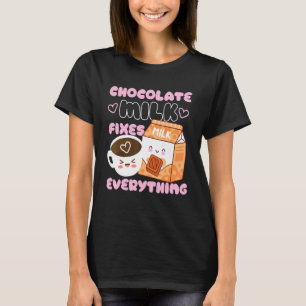 Chocolate Mjölk åtgärdar allt T Shirt