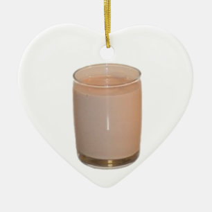 Chocolate Mjölk Julgransprydnad Keramik