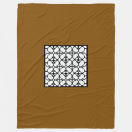 Chocolate Mode Large Fleecefilt