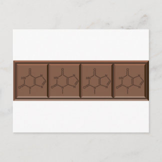 Chocolate Molecule Vykort