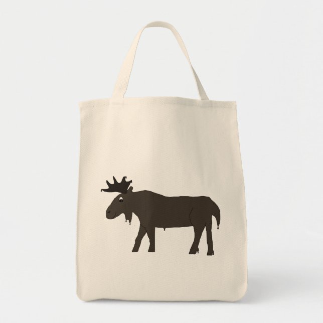 Chocolate Moose bag Tygkasse (Framsidan)
