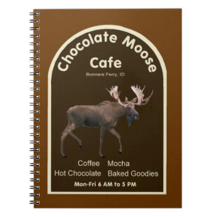 Chocolate Moose Cafe Anteckningsbok