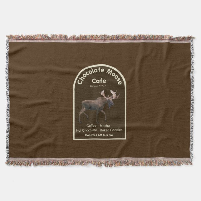 Chocolate Moose Cafe Filt (Framsidan)