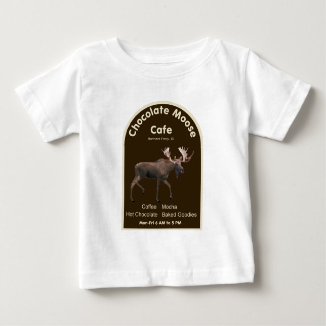 Chocolate Moose Cafe T-shirt (Framsida)