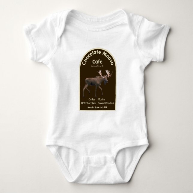 Chocolate Moose Cafe Tee (Framsida)