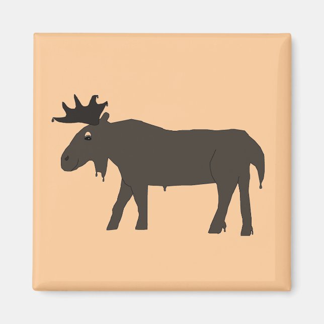 Chocolate Moose magnet (Framsidan)