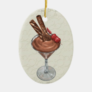 Chocolate Mousse - SRF Julgransprydnad Keramik