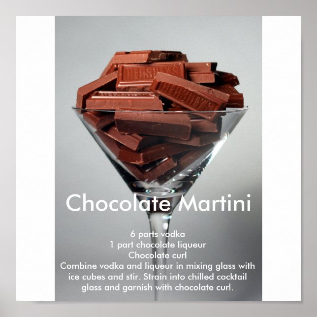 Chocolate Mrtini Poster (Framsidan)