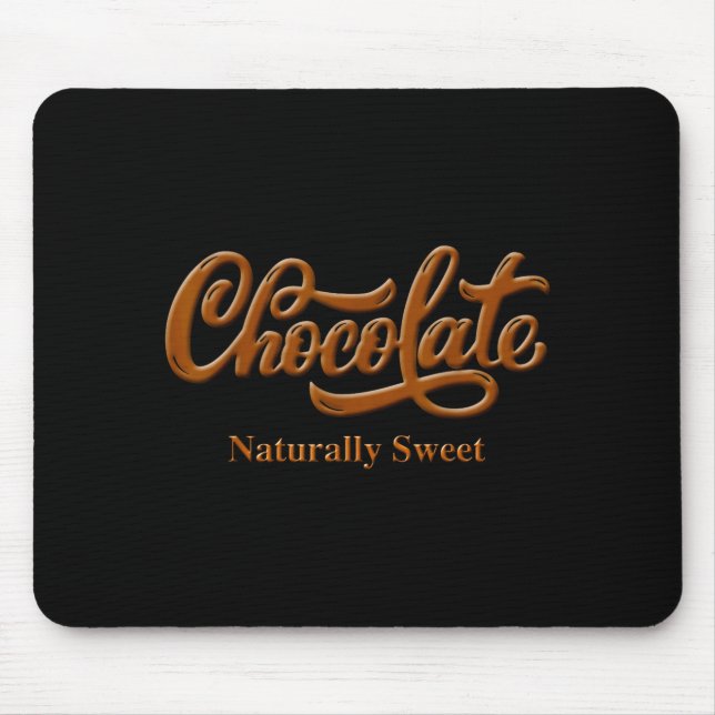 Chocolate Naturally Sweet Tee Proud-black Woman  Musmatta (Framsidan)