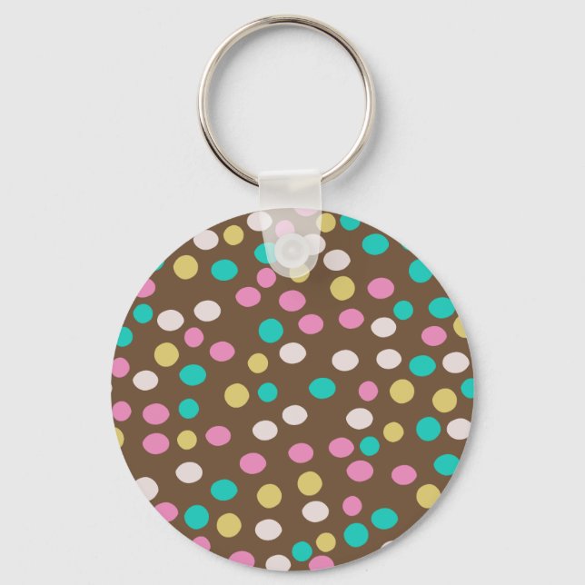 Chocolate Nonpareils Nyckelring (Framsida)