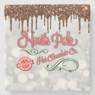 Chocolate North Pole Hett Chocolate Stenunderlägg
