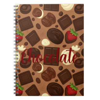 Chocolate notebook anteckningsbok
