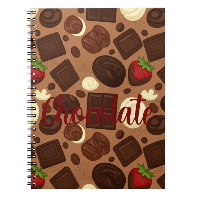 Chocolate notebook anteckningsbok (Framsidan)