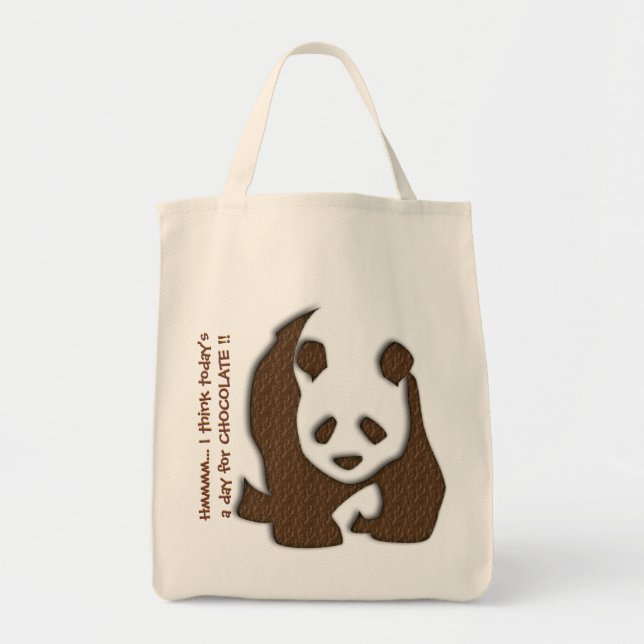 Chocolate Panda tobag Tygkasse (Framsidan)