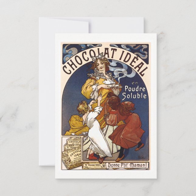 Chocolate Party-inbjudan Inbjudningar (Framsida)