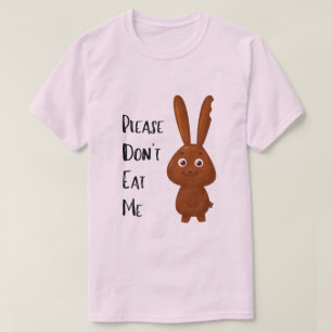 Chocolate Påskhare Funny T-Shirt