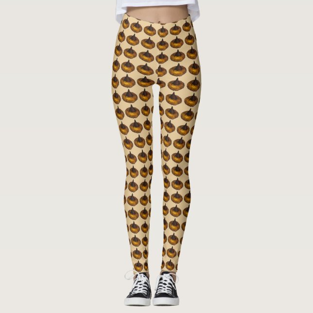 Chocolate peanut Butter Cookie Foodie Leggings (Framsida)