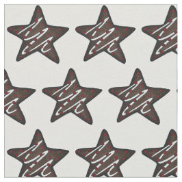Chocolate Peppermint Star-Helgdag Cookie Tyg