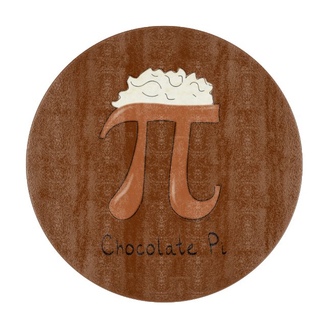 Chocolate Pi Cute Math Pi Day Paj (Framsidan)