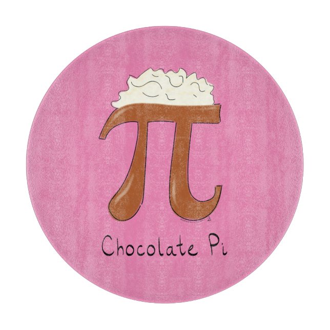 Chocolate Pi Cute Math Pi Day Paj (Framsidan)