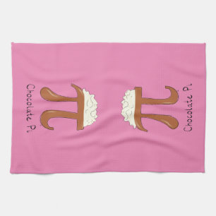 Chocolate Pi Math Cute Paj Baking Kitchen Towel Kökshandduk