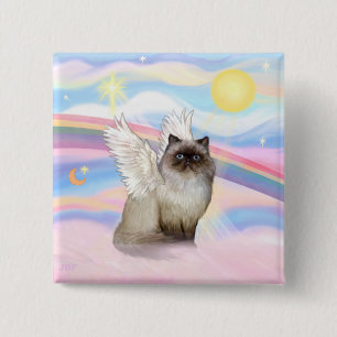 Chocolate Point Himalayan Cat Angel Knapp