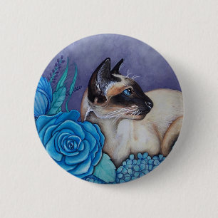 Chocolate Point Siamese Cat Knapp