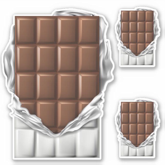 "Chocolate Pub" Klistermärken (Framsida)