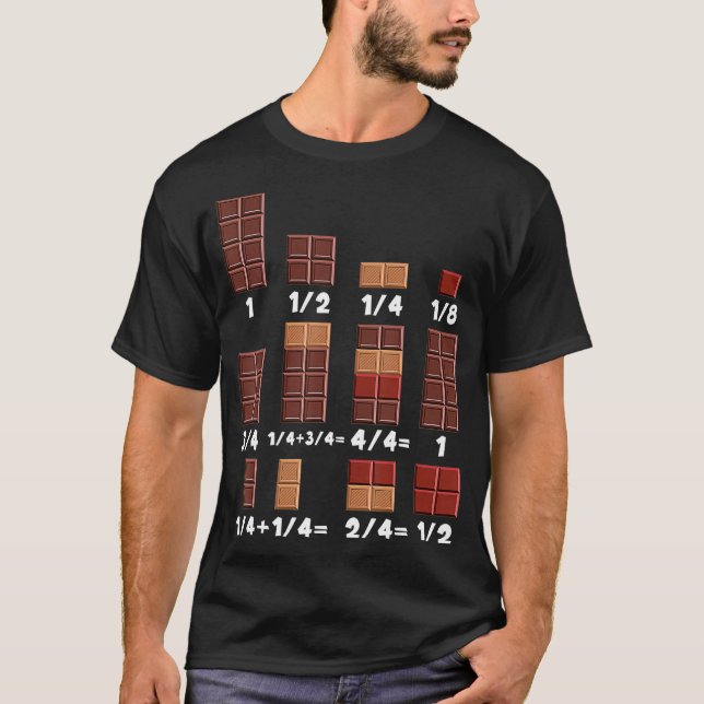 Chocolate Pub Sweet Mörk Ingredients Pastry T Shirt (Framsida)